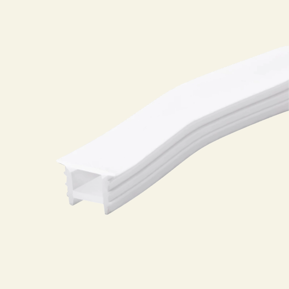 Perfil Embutir Flexível de Silicone