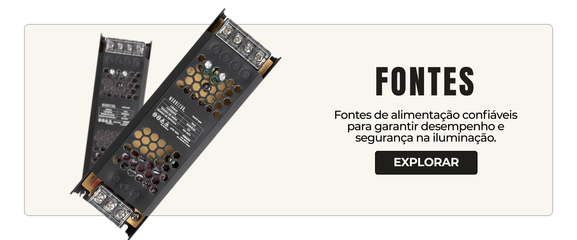 fonte de alimentação